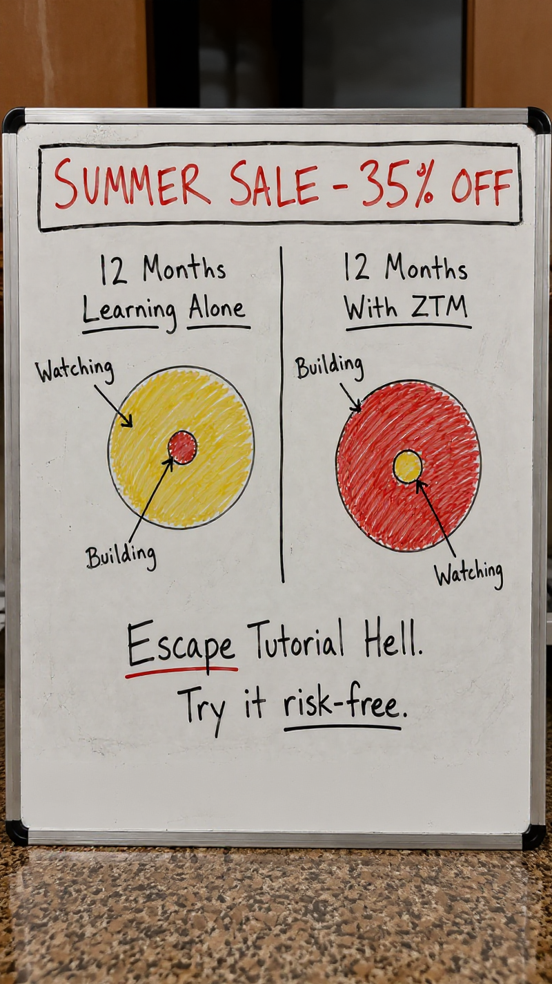 Zero To Mastery Facebook ad