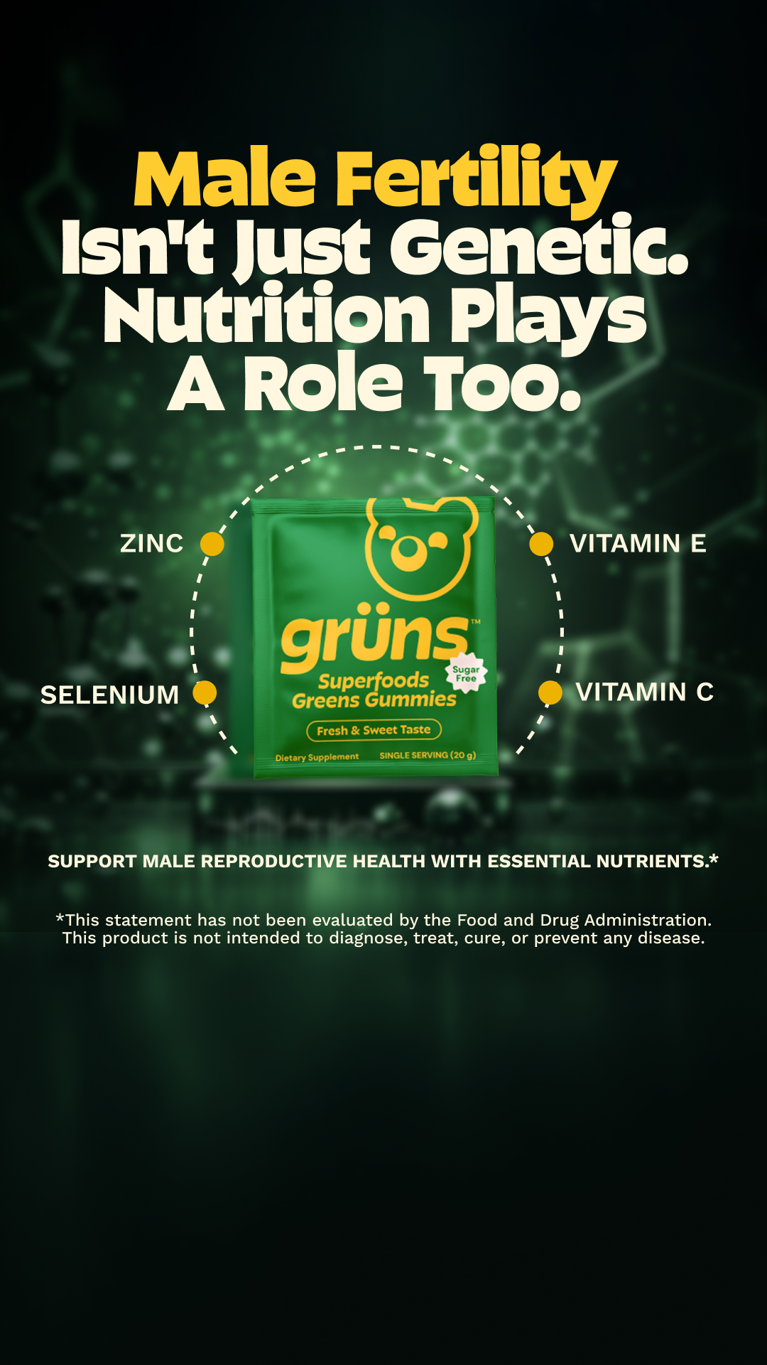 Grüns Facebook ad