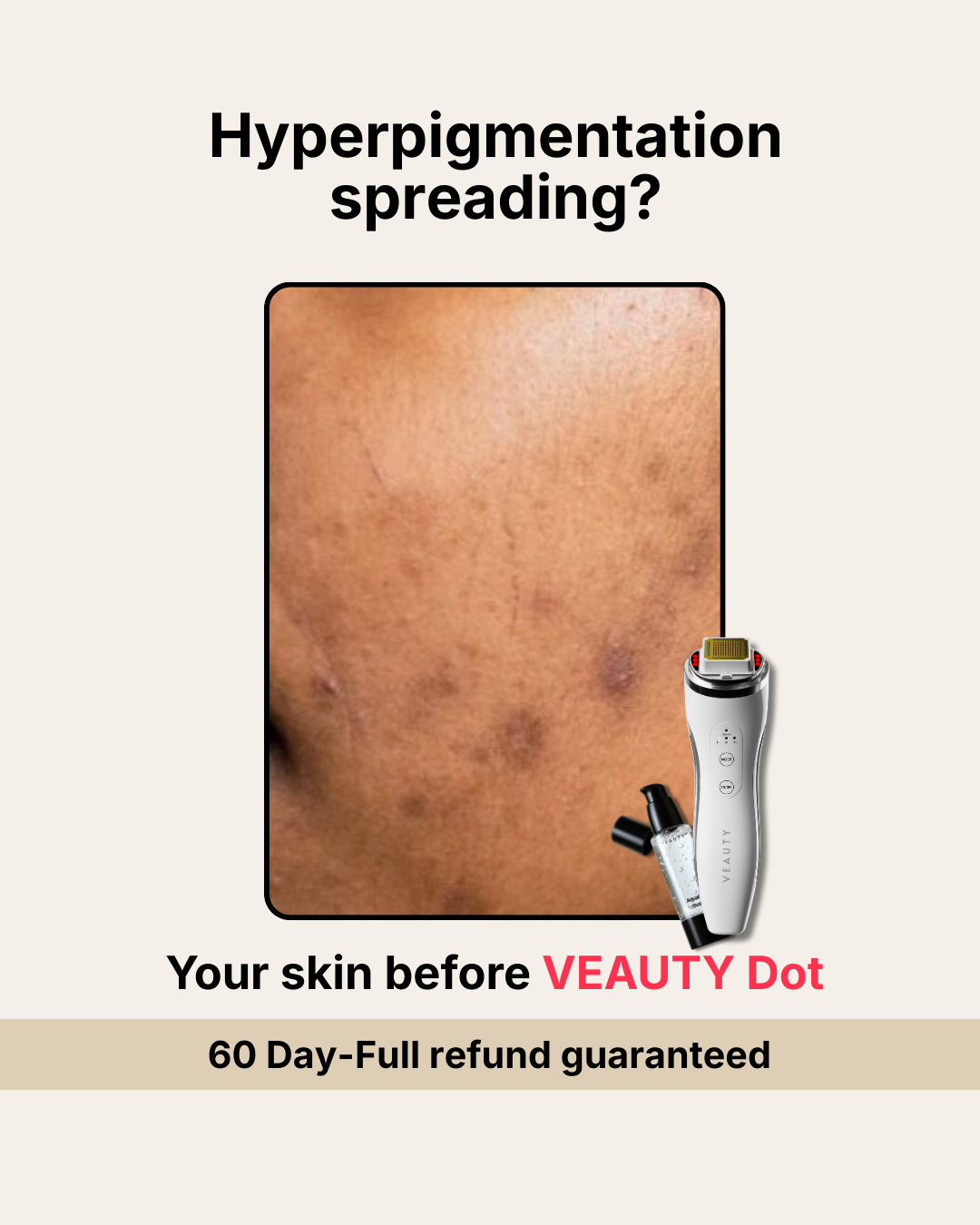 Veauty Facebook ad