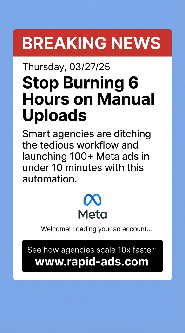 Rapid Ads Facebook ad