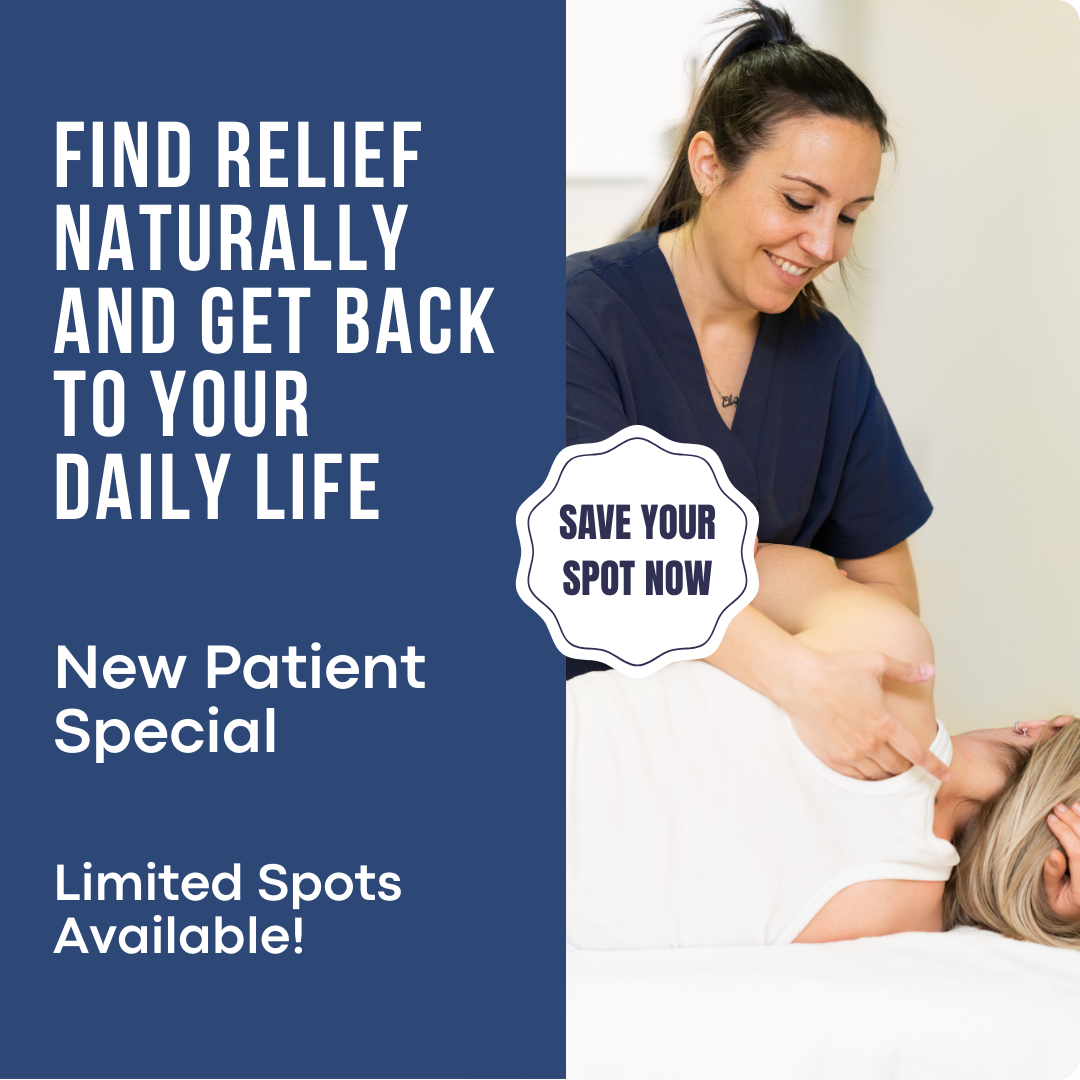 Iowa Family Chiropractic Facebook ad: Claim your New Patient Special!