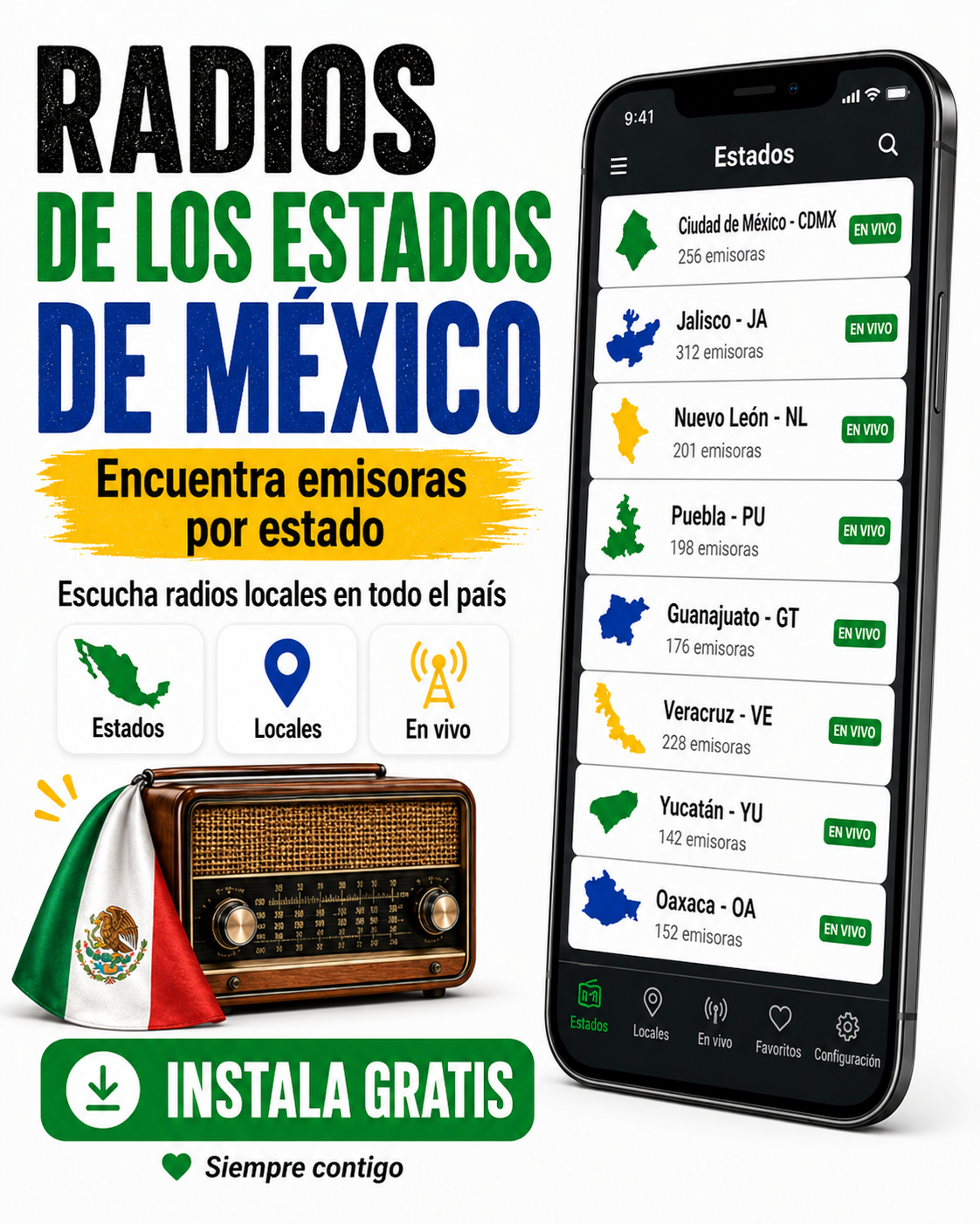 myTuner Radio Facebook ad