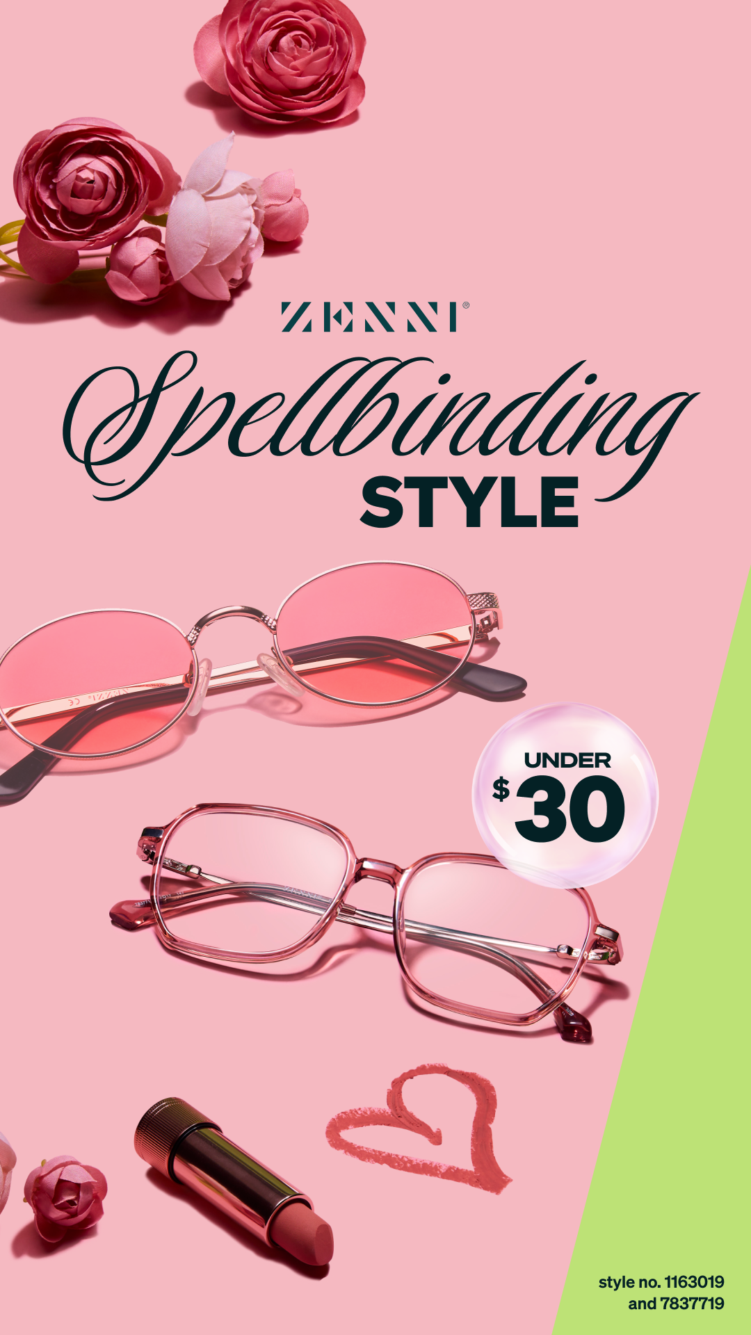 Zenni Optical Facebook ad