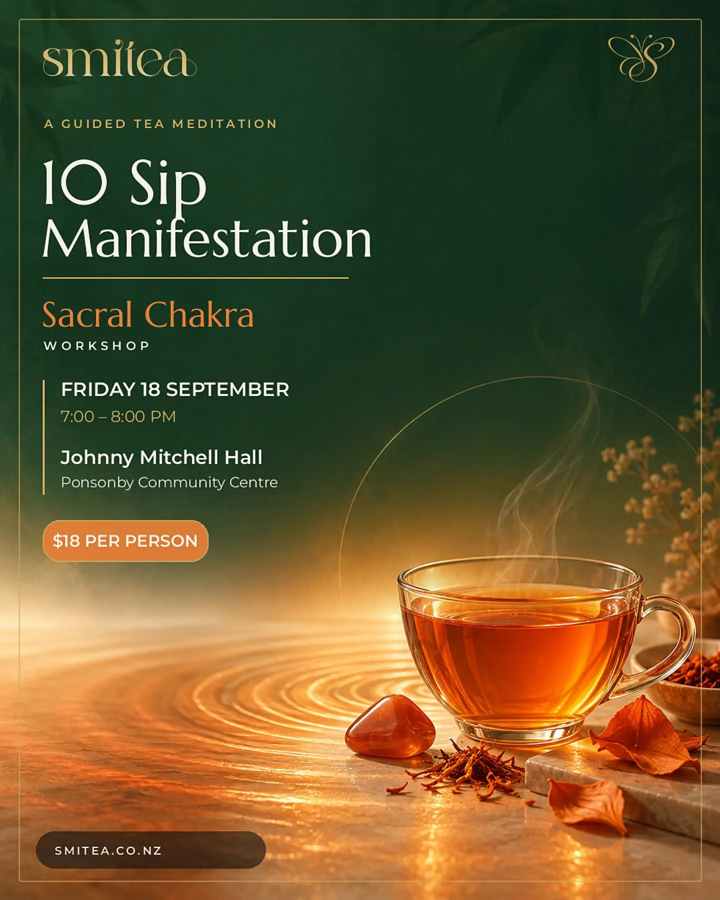 Smitea NZ Facebook ad: Return to your flow.