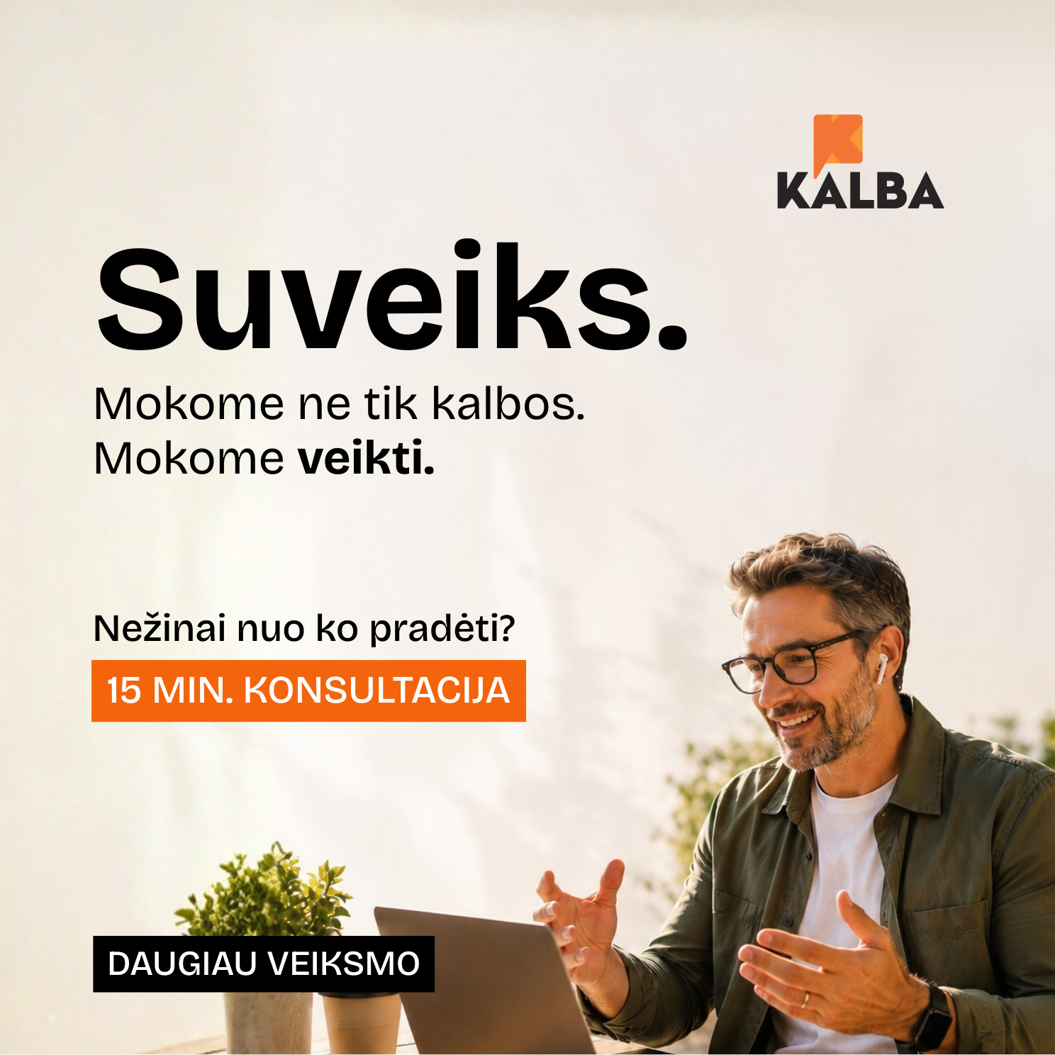 Kalba.Lt Facebook ad