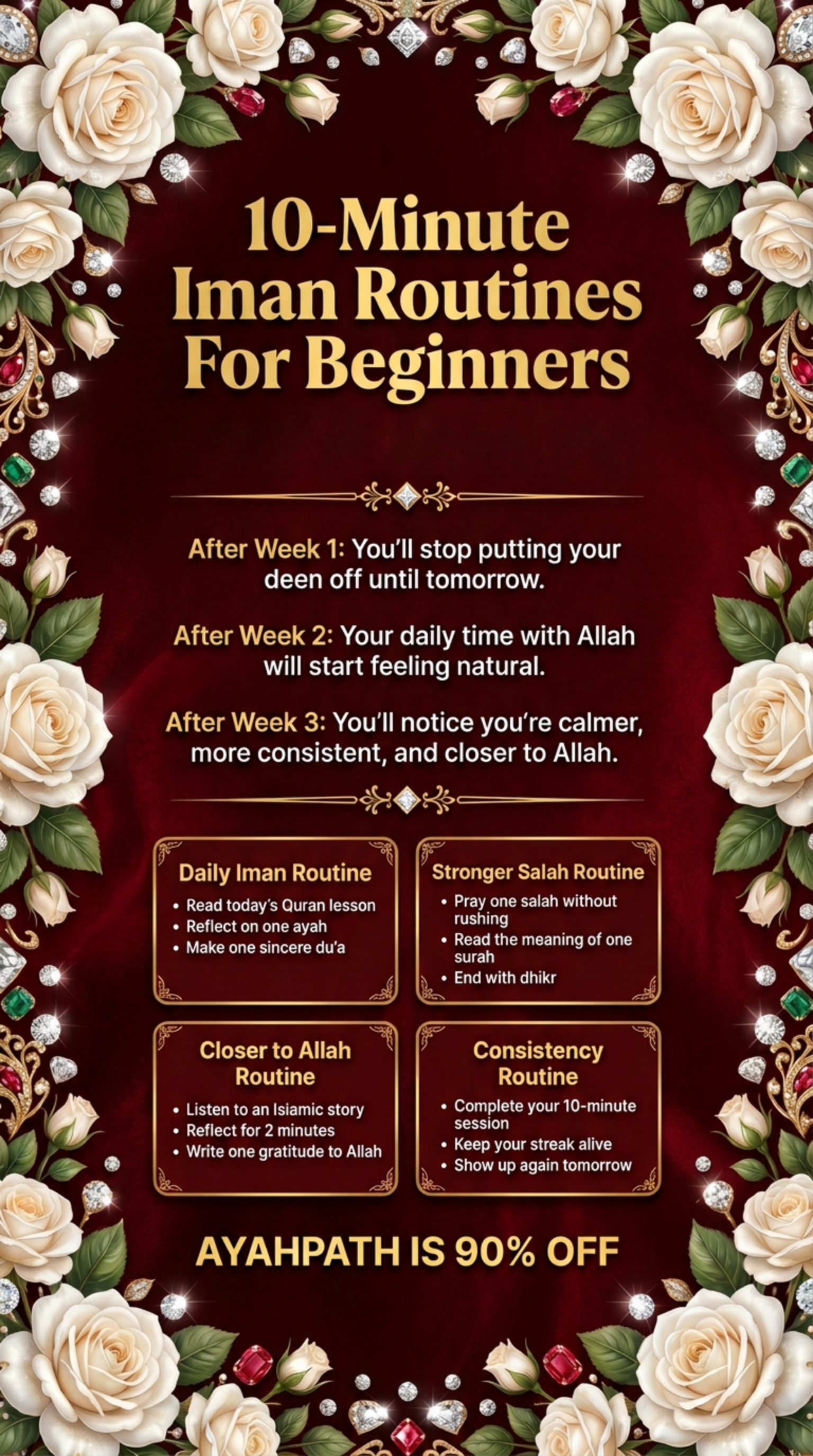 Imam Advice Daily Facebook ad