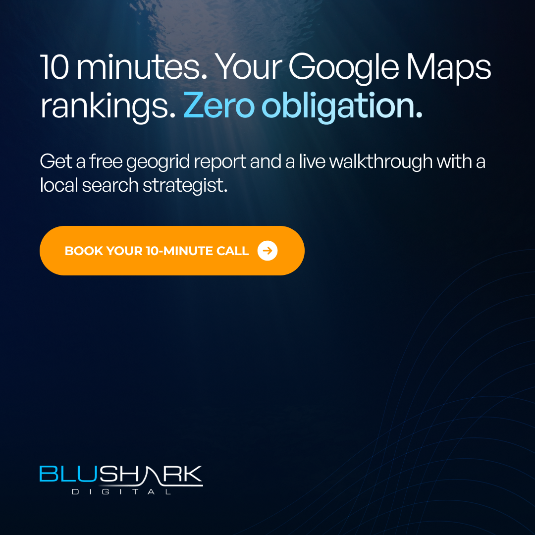BluShark Digital Facebook ad