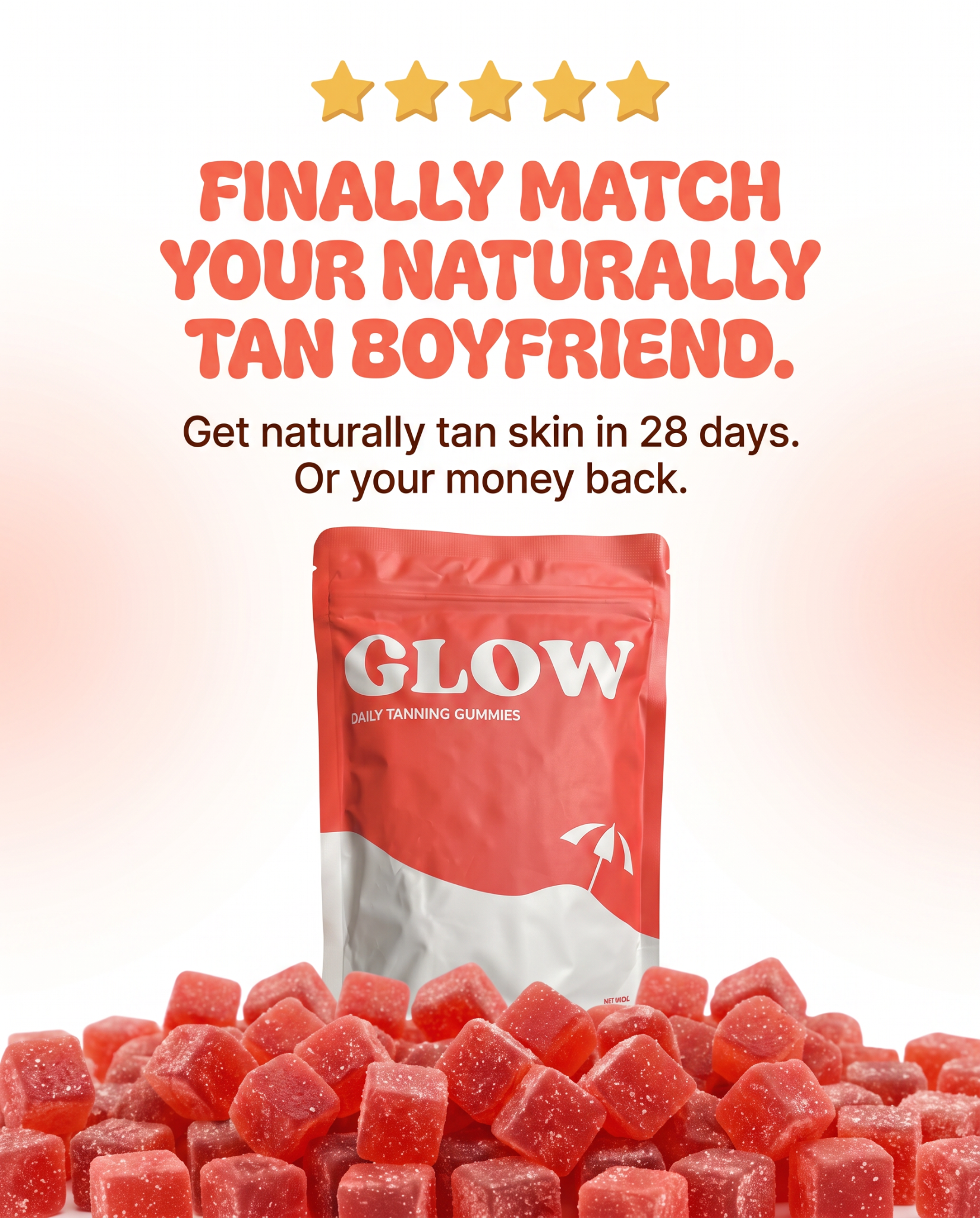 Glow Gummies Facebook ad