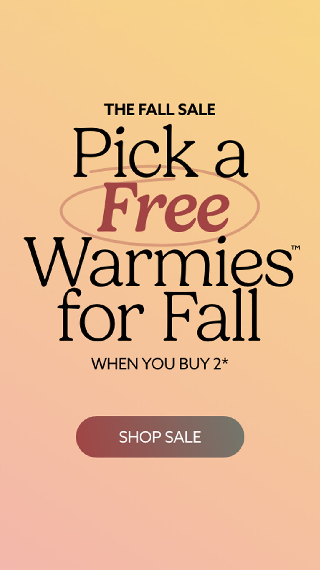 Warmies USA Facebook ad: Buy 2, Pick a FREE Warmies