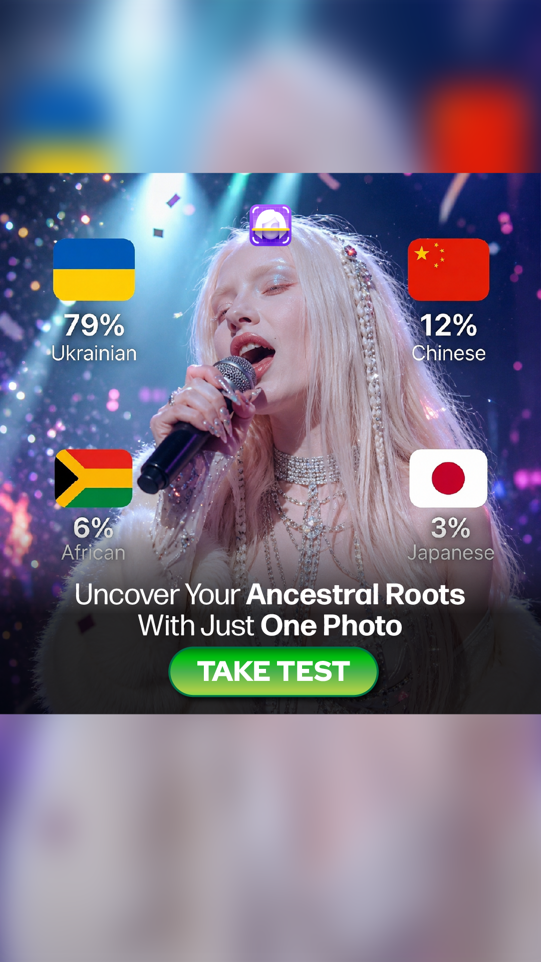Hidden in Your DNA Facebook ad
