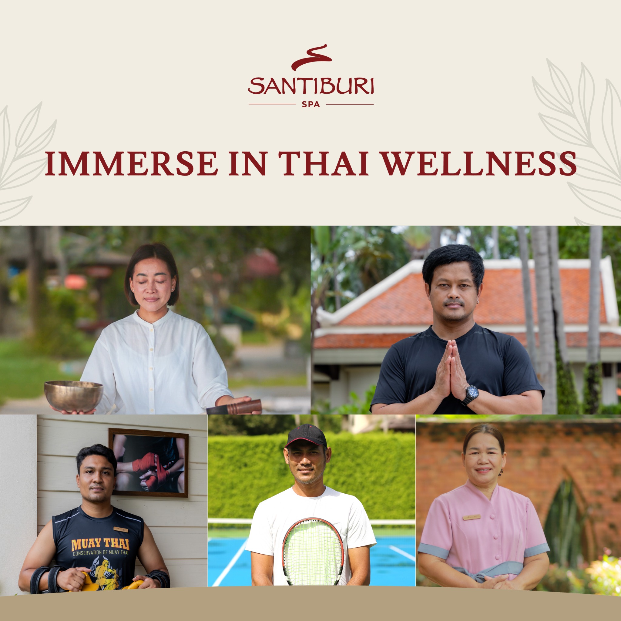 Santiburi Koh Samui Facebook ad: Find Your Balance at Santiburi Spa