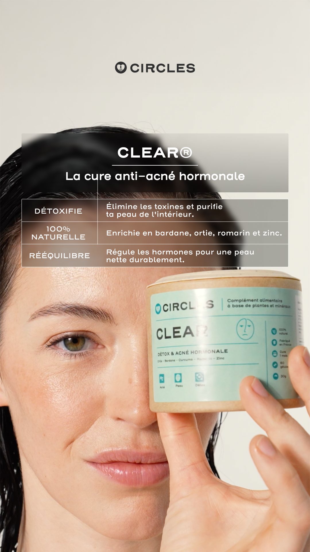 Circles Facebook ad