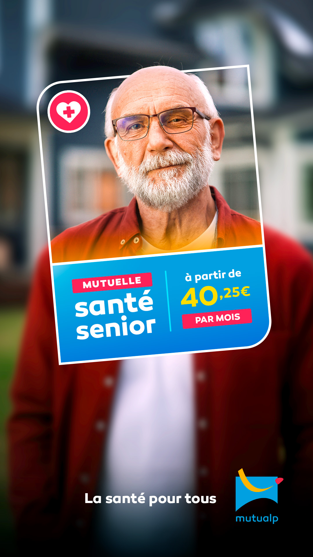 Mutualp Facebook ad: Devis gratuit en ligne