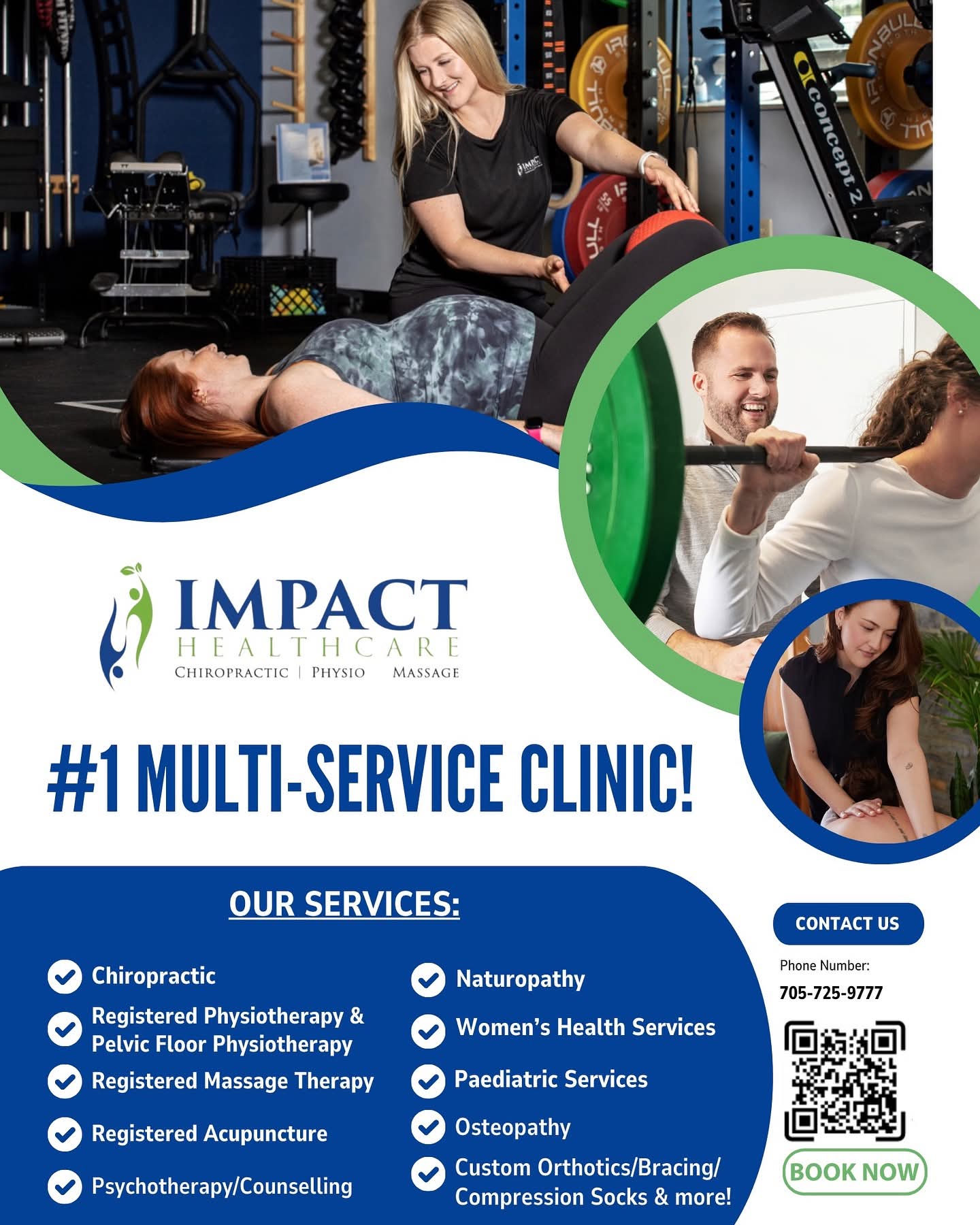 Impact Healthcare Facebook ad
