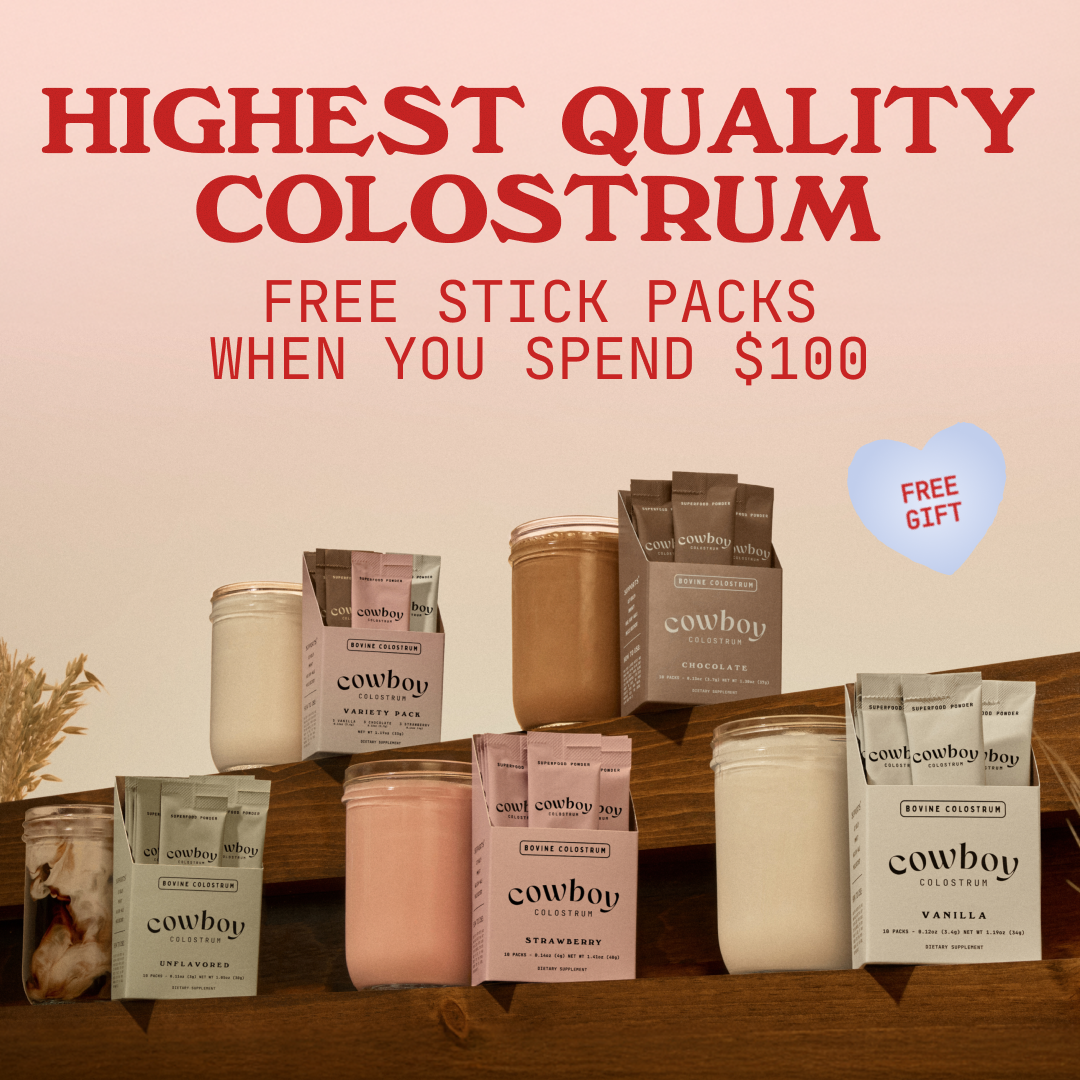 Cowboy Colostrum Facebook ad