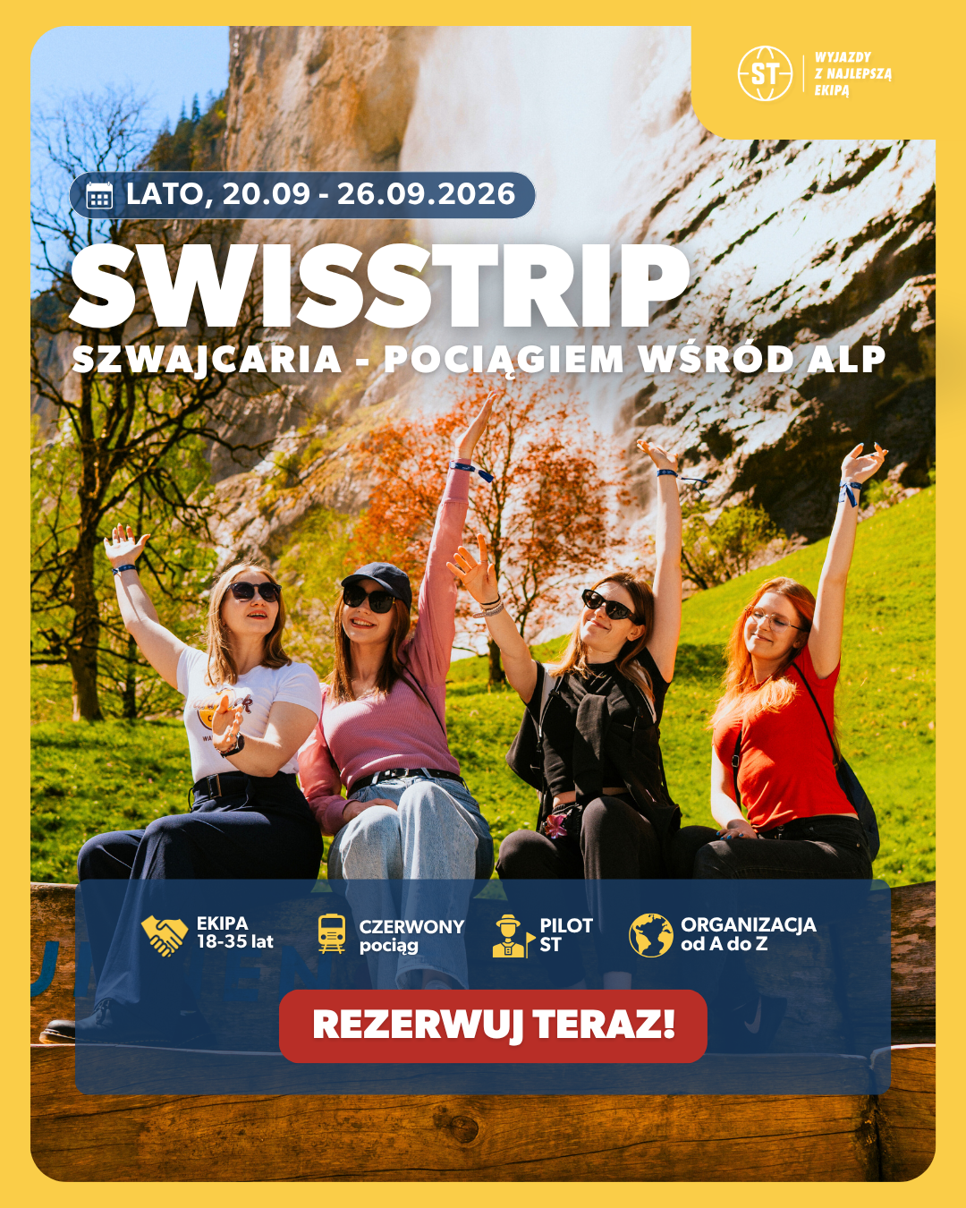ST - Wyjazdy z Najlepszą Ekipą Facebook ad