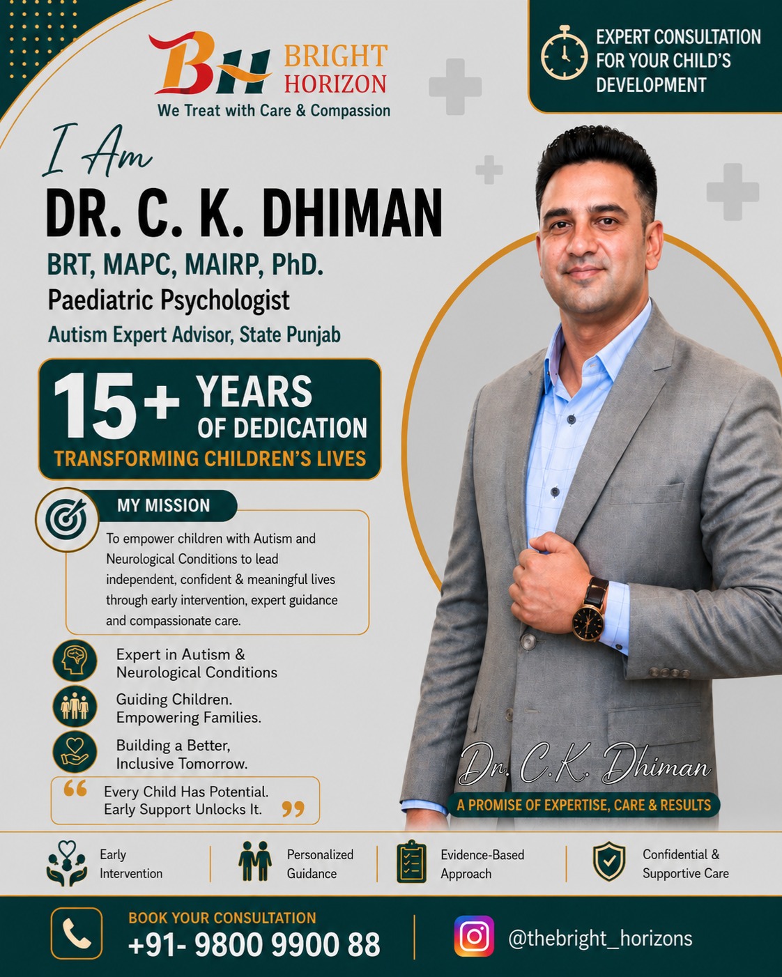 Bright Horizon Jalandhar Facebook ad: Every Child Deserves the Right Support at the…