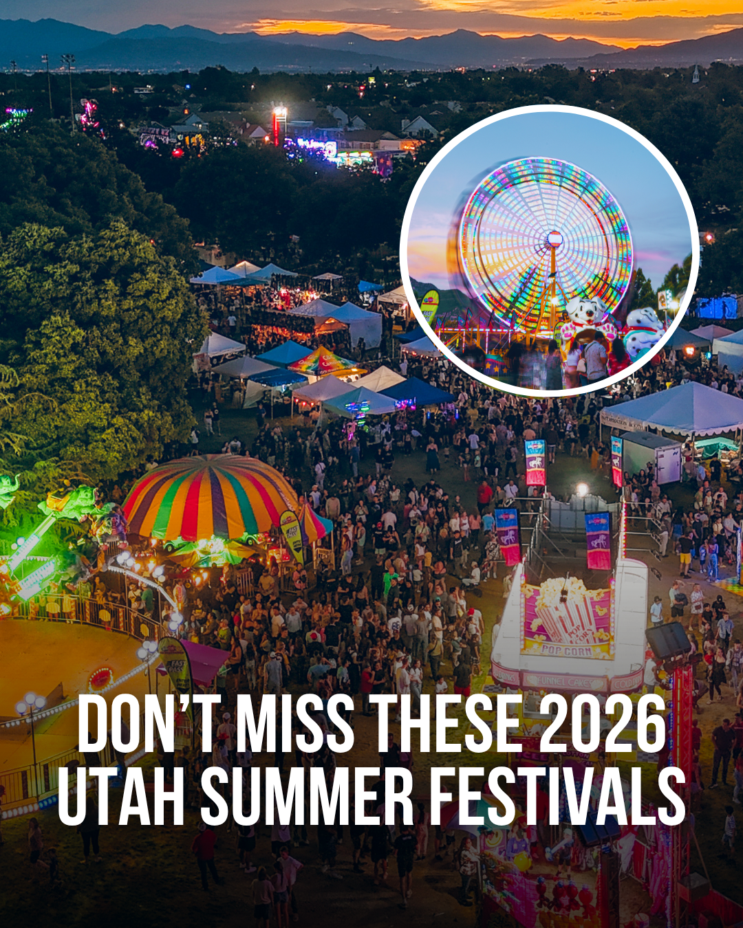 Explore Utah Valley Facebook ad: Looking for things to do this summer in…
