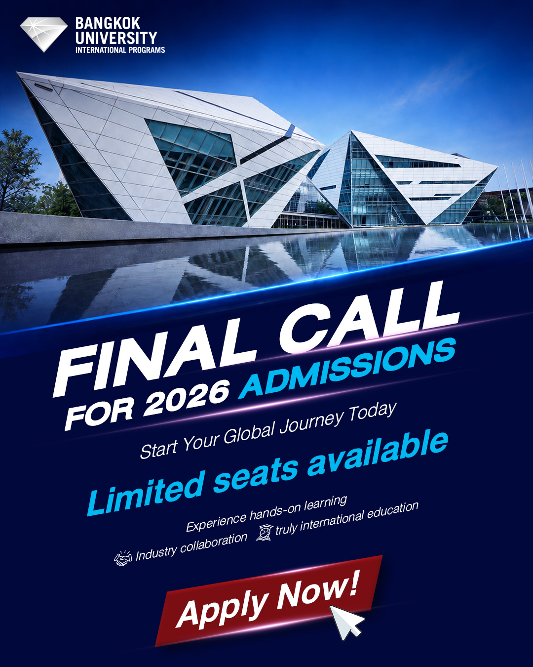 Bangkok University International Facebook ad