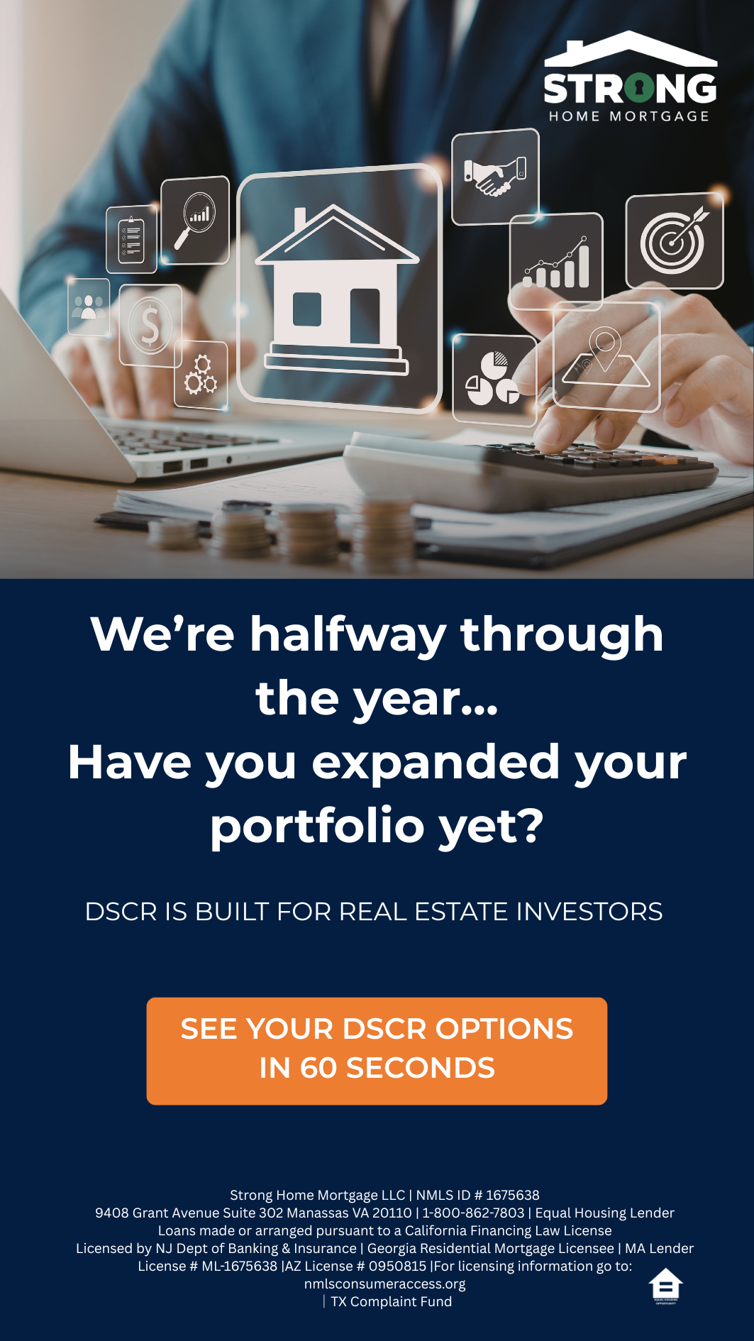 Strong Home Mortgage, LLC Facebook ad from May 29, 2026