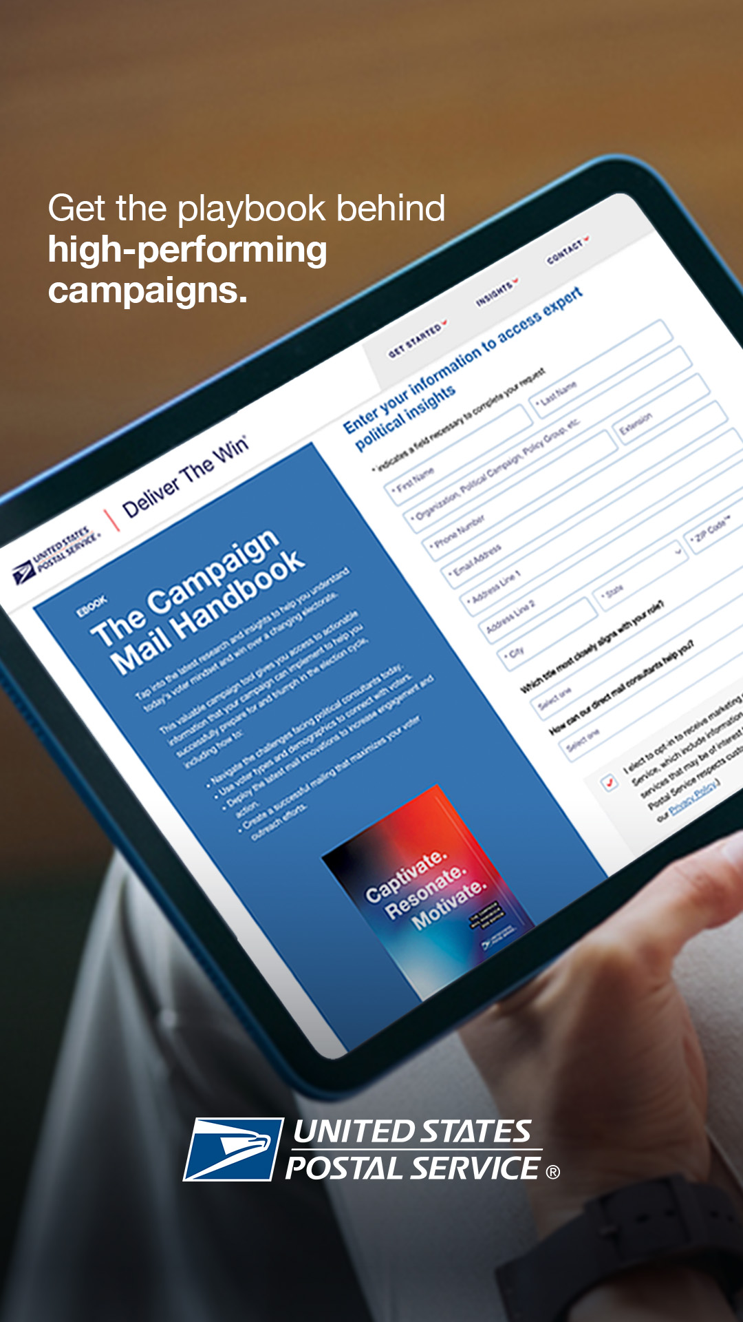 USPS Business Facebook ad from Jun 10, 2026