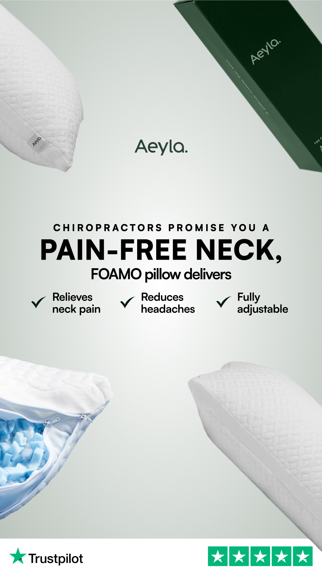 Aeyla Facebook ad