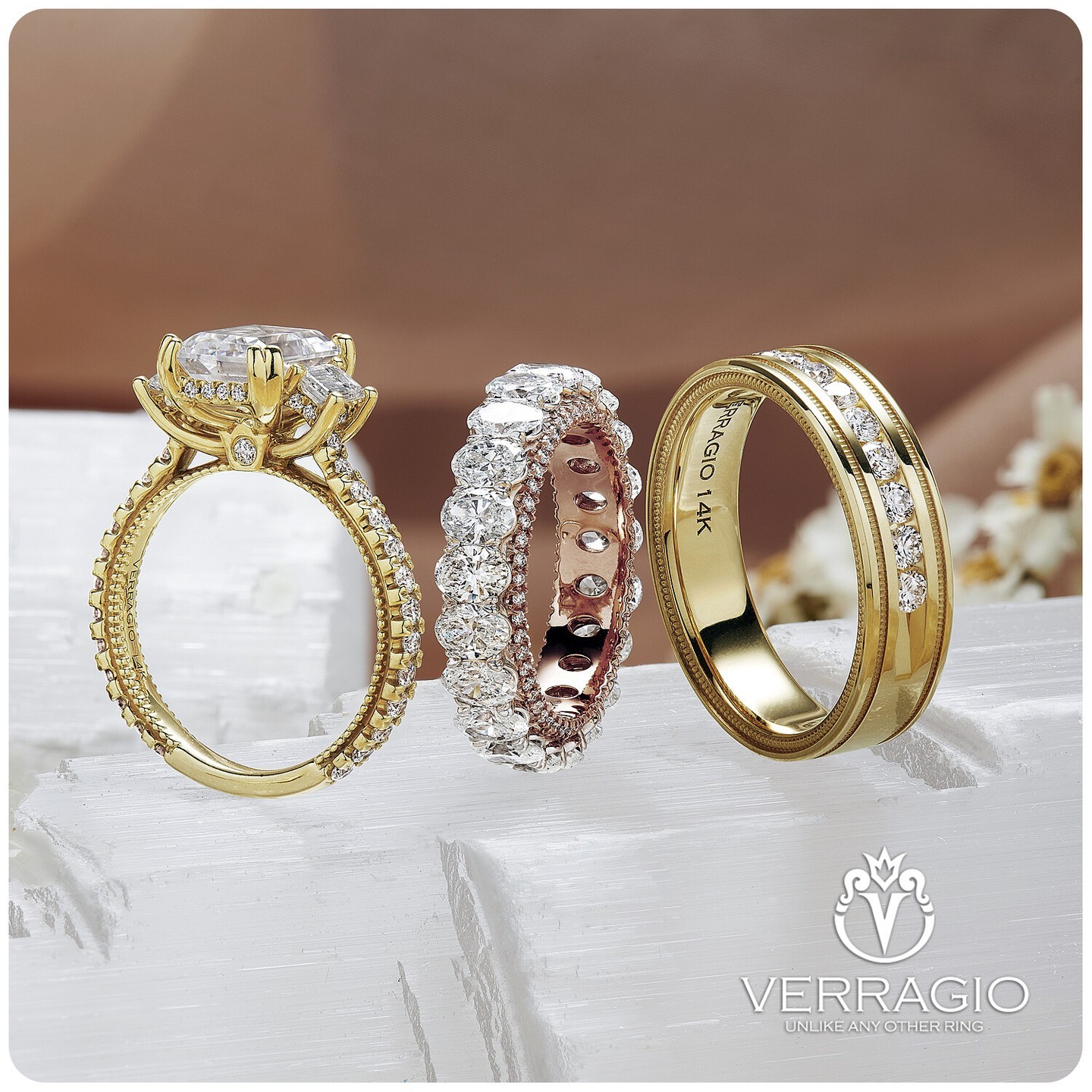 Verragio Engagement Rings and Wedding Bands Facebook ad