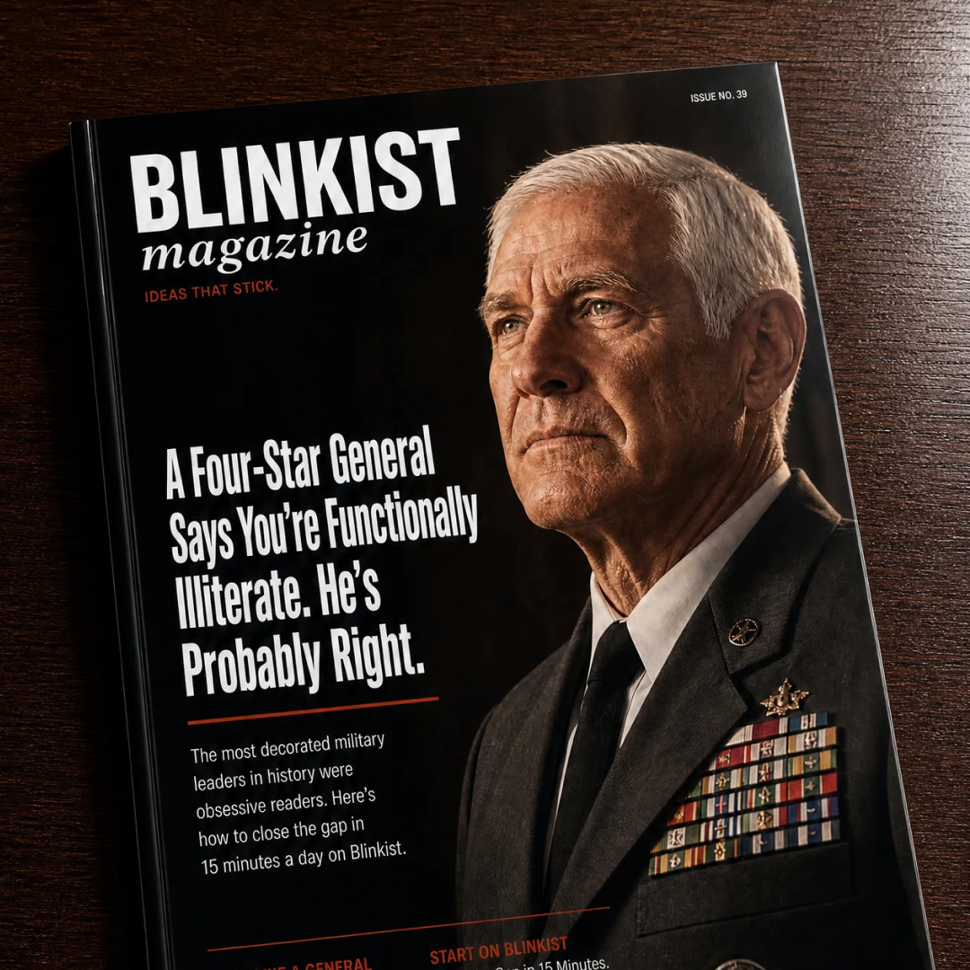 Blinkist Facebook ad