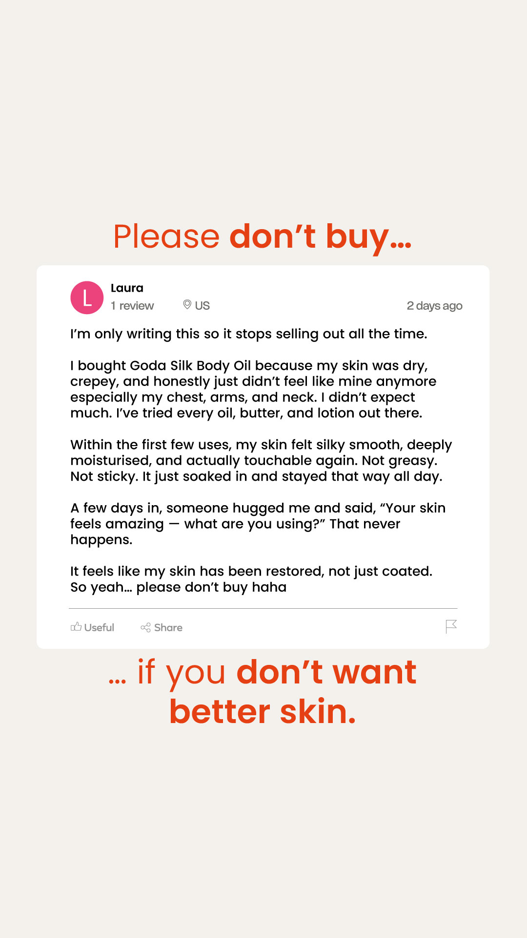 Over 40 & Fabulous  Facebook ad