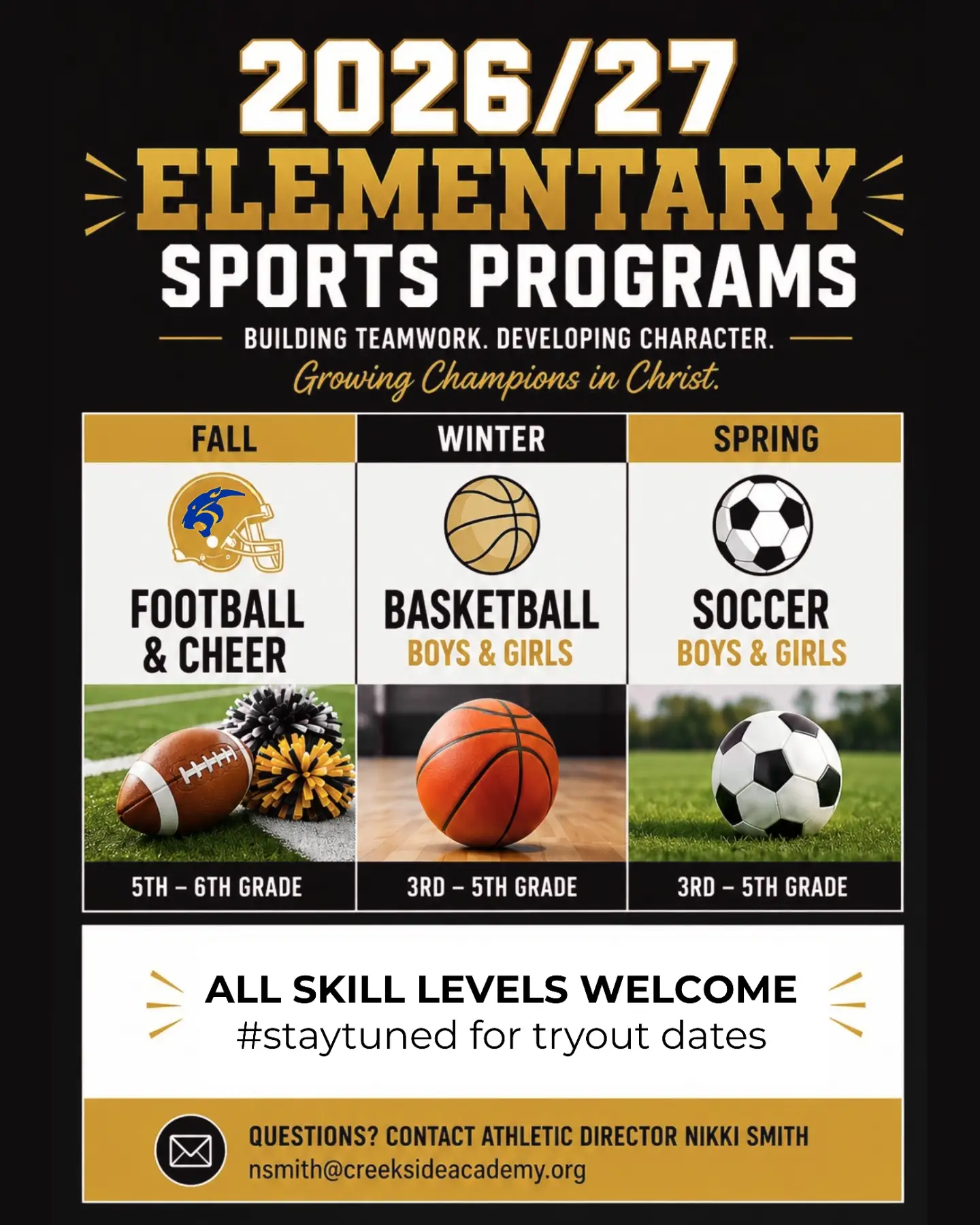 Creekside Christian Academy Facebook ad: Creekside Christian Academy, PRIVATE CHRISTIAN SCHOOL |โฆ