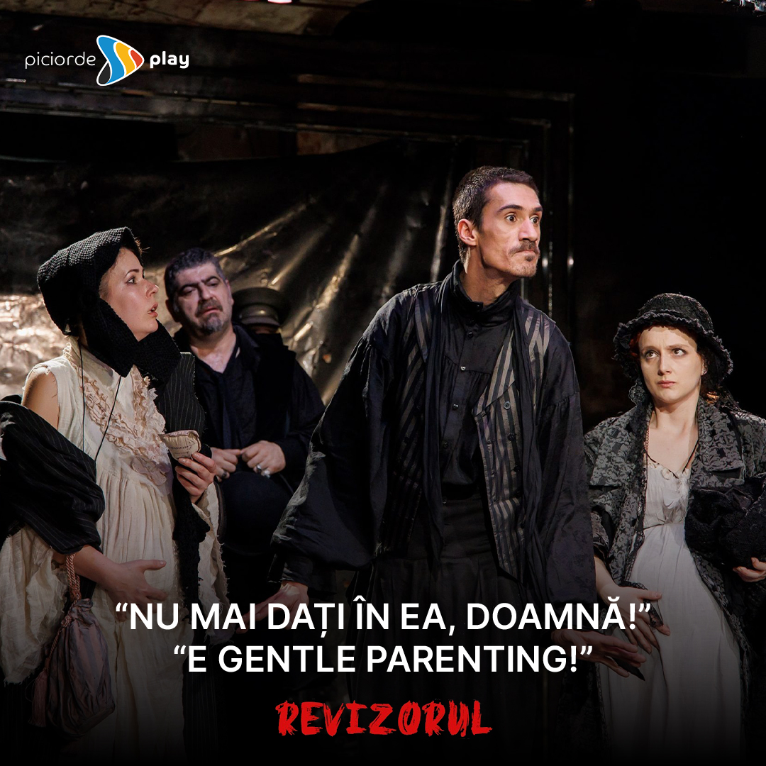 PiciordePlay Facebook ad: Descoperă online spectacole de teatru românești