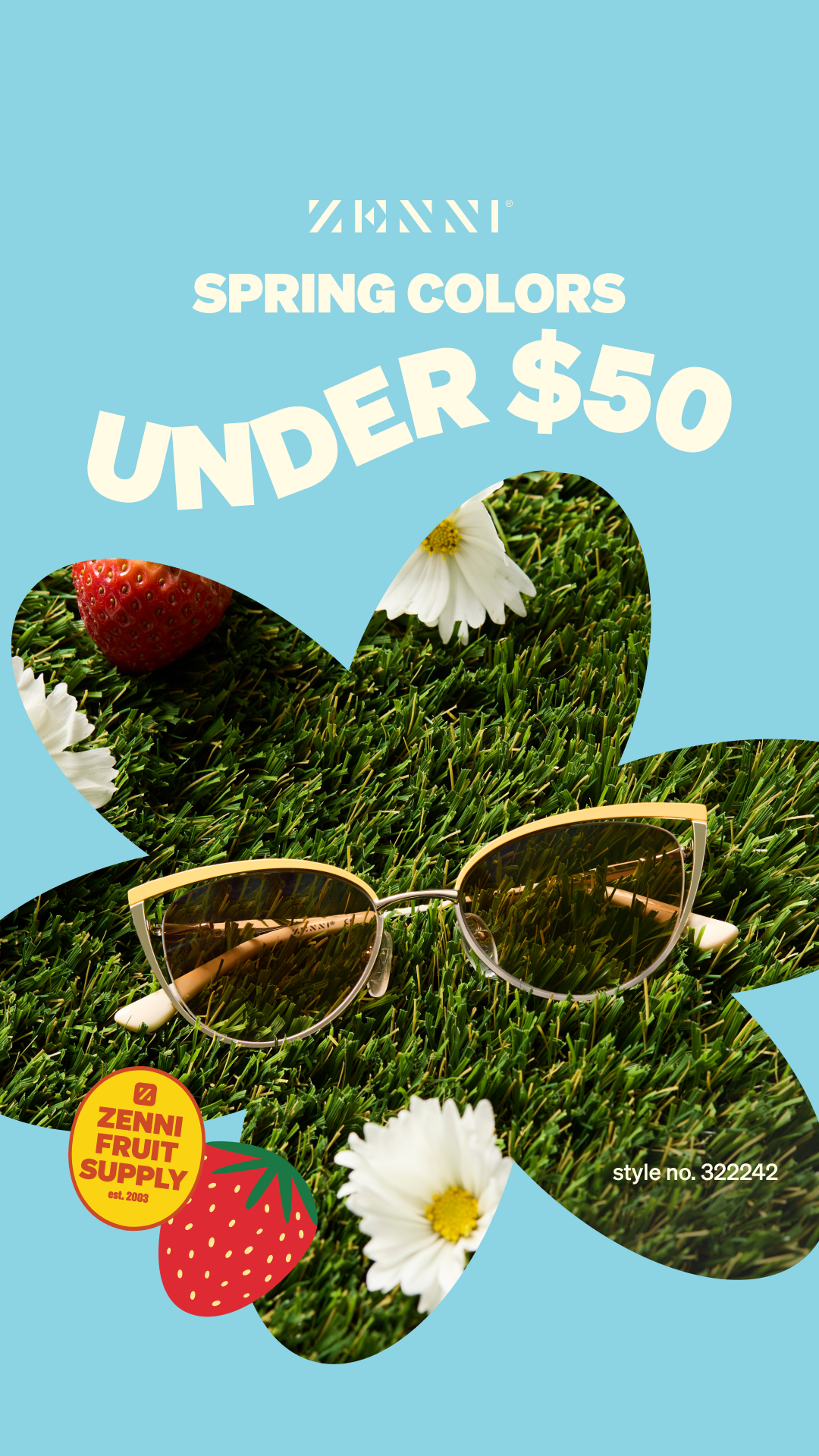 Zenni Optical Facebook ad