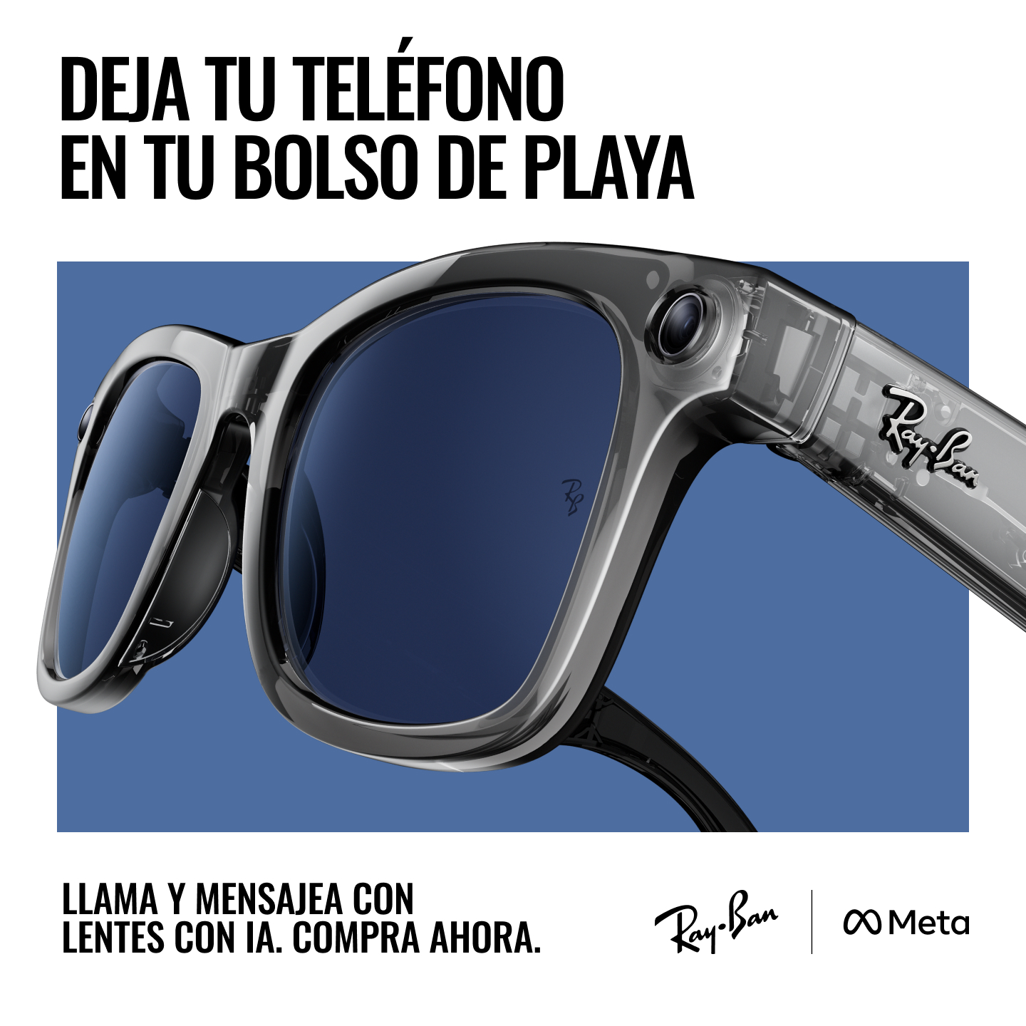 Ray-Ban Meta Facebook ad