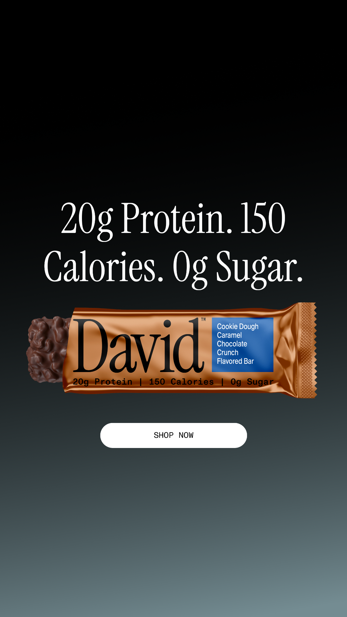 David Protein Facebook ad