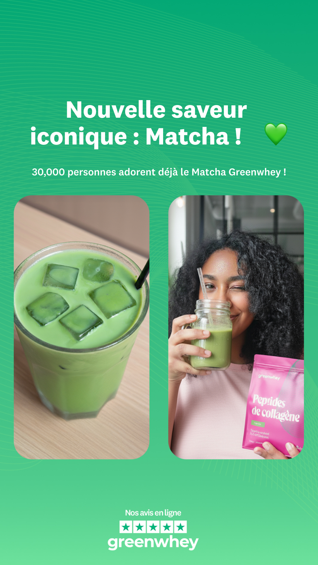 greenwhey Facebook ad