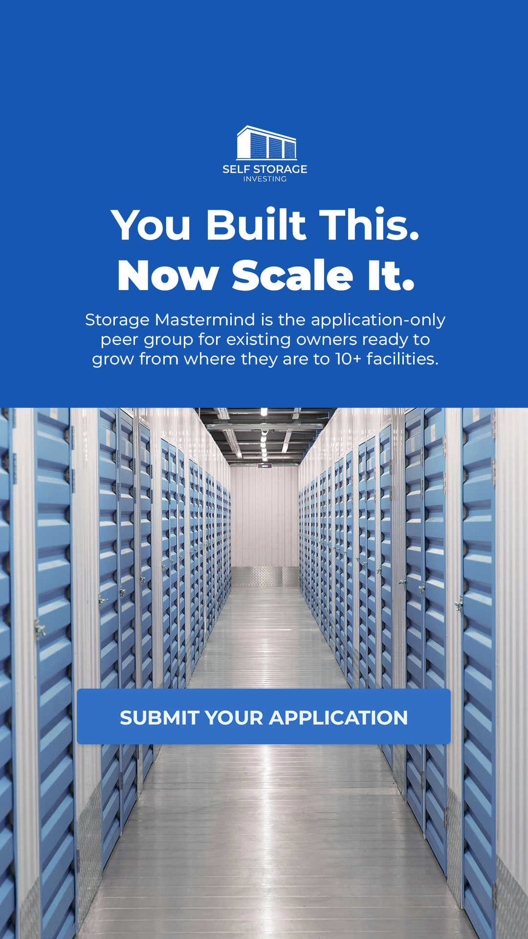 SelfStorageInvesting.com Facebook ad