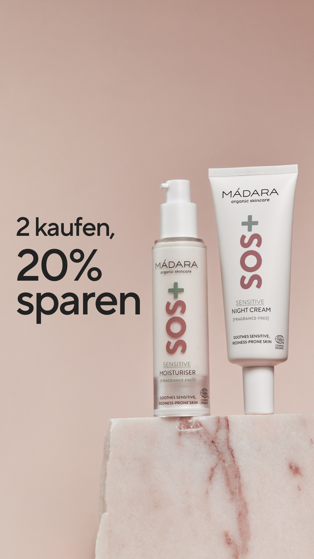 Mádara Organic Skincare Facebook ad