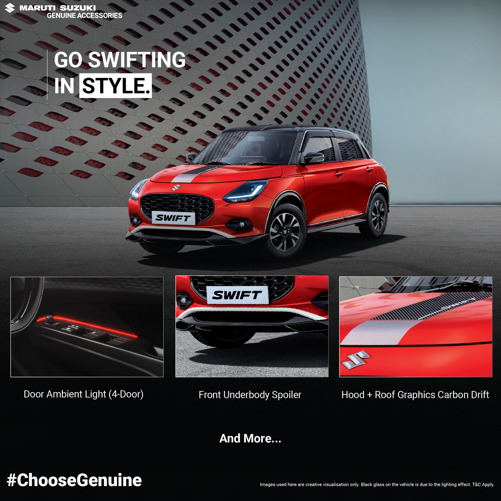 Maruti Suzuki Genuine Parts and Accessories Facebook ad