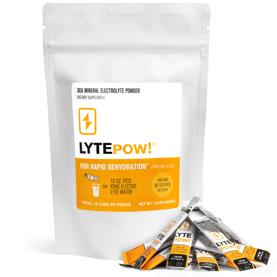 LyteLine Hydration & Electrolytes Facebook ad: 30+ million servings sold.