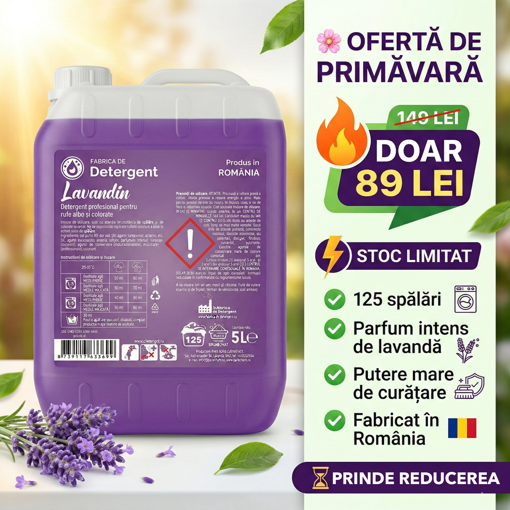La Fabrica De Detergent Facebook ad