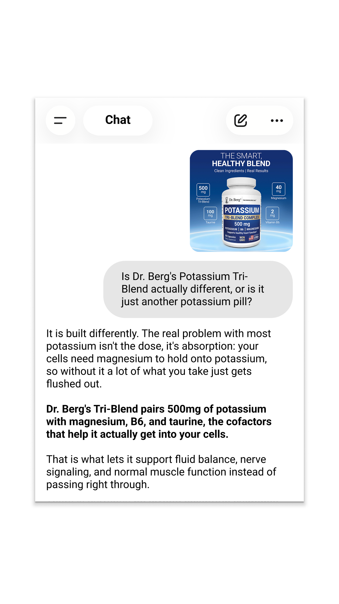 Dr. Eric Berg Facebook ad