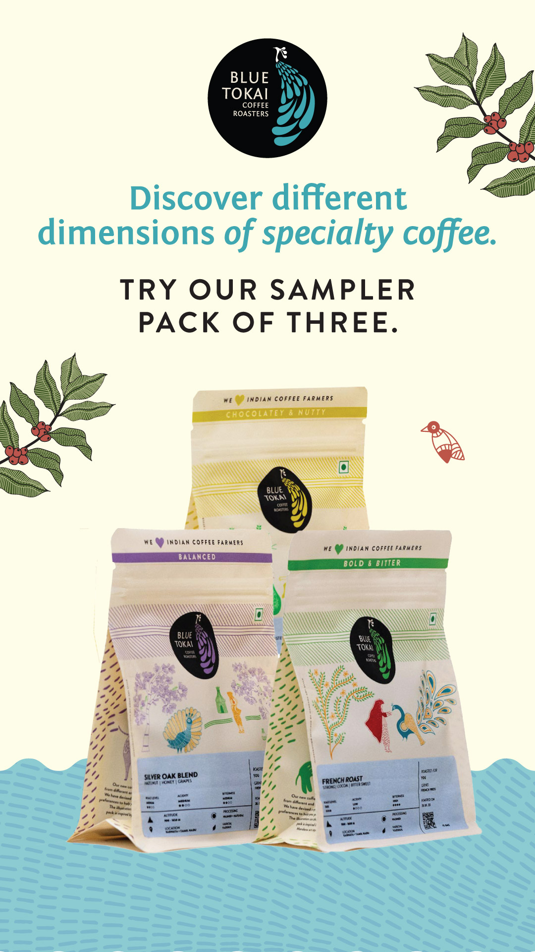 Blue Tokai Coffee Roasters Facebook ad