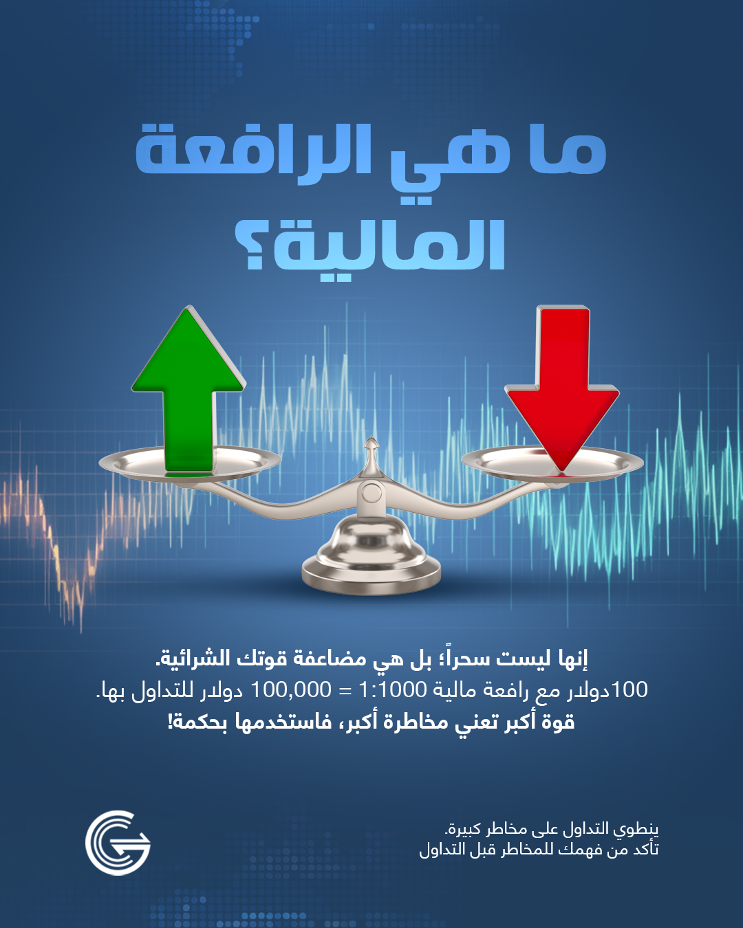 Gcc Brokers AR Facebook ad: ابدأ بخطوات صغيرة مع الـ Micro Lots وابنِ…