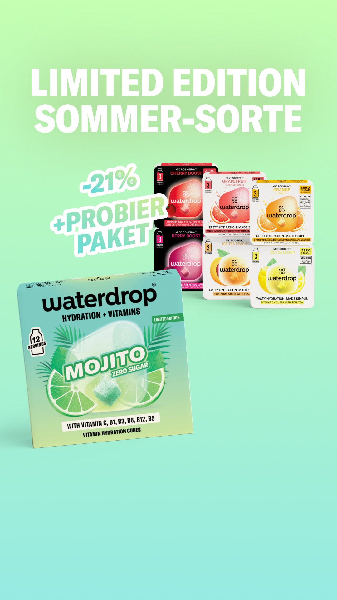 waterdrop Facebook ad