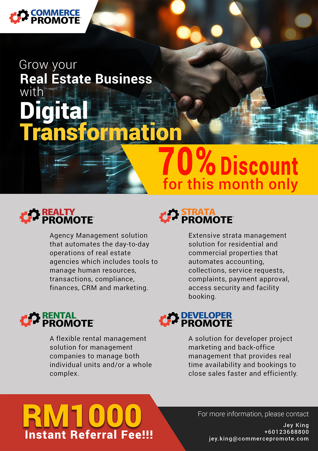 CommercePromote Inc Facebook ad