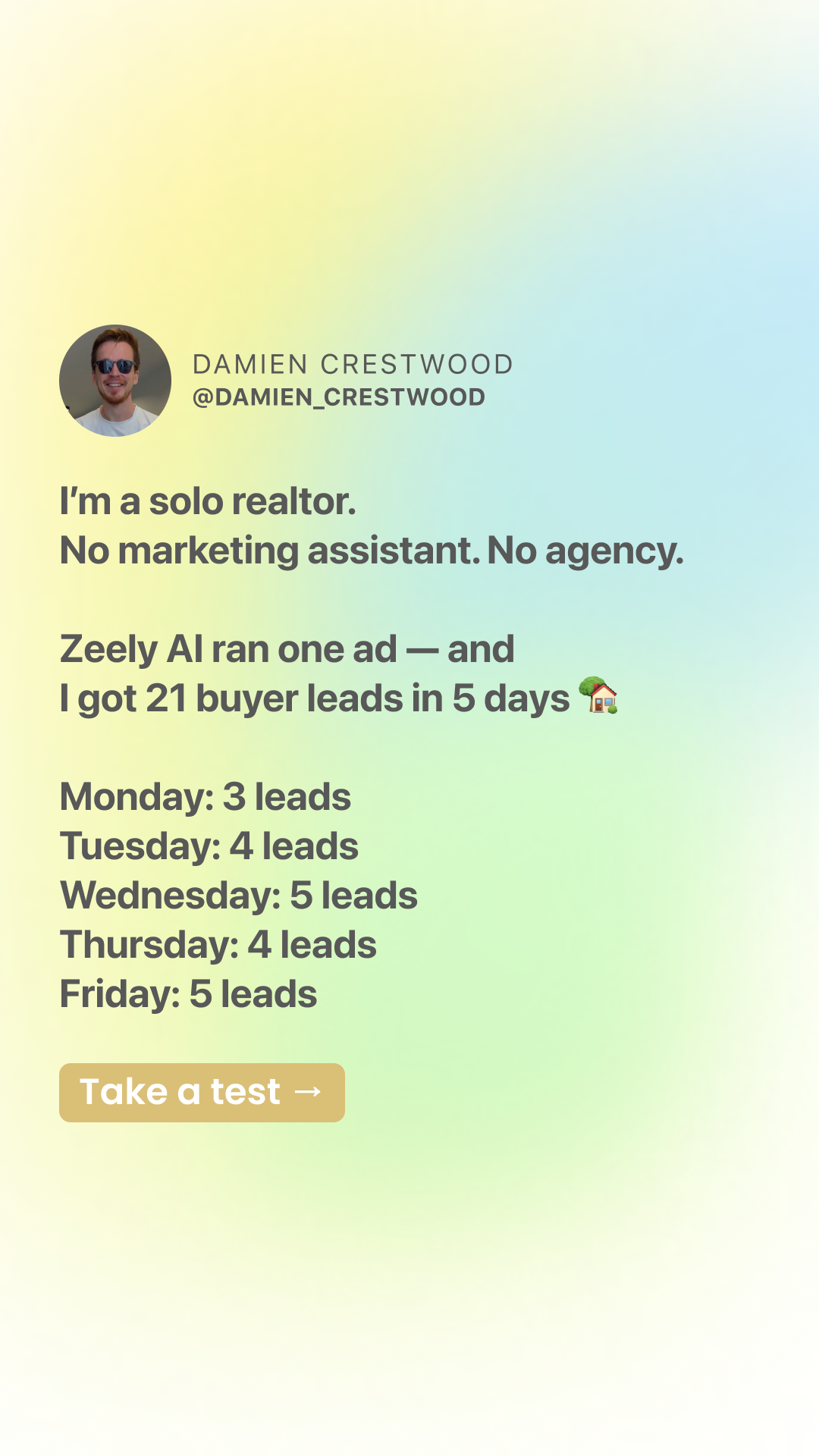 Zeely Facebook ad