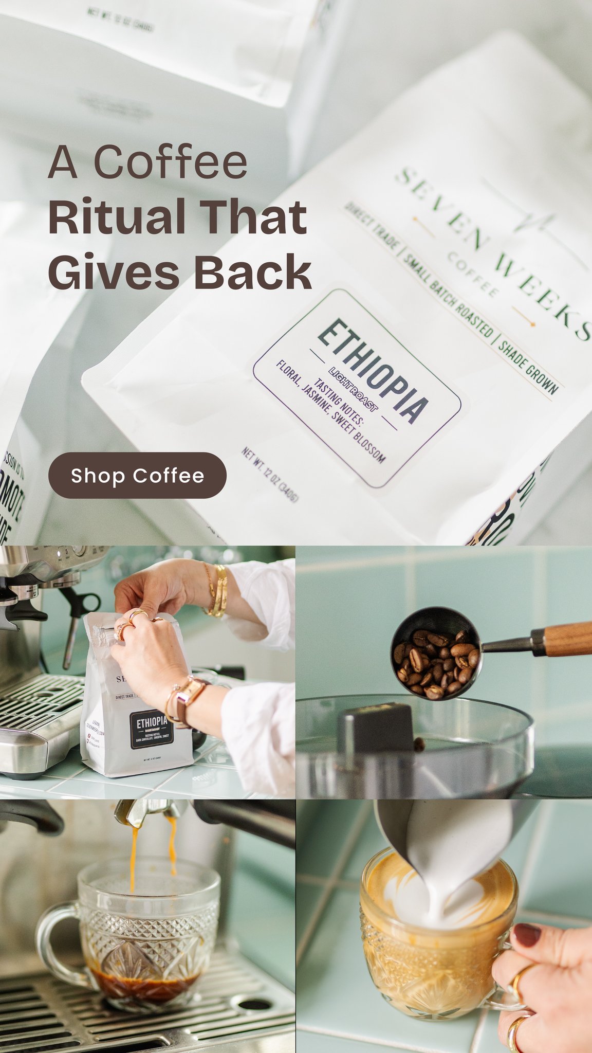 Seven Weeks Coffee Facebook ad