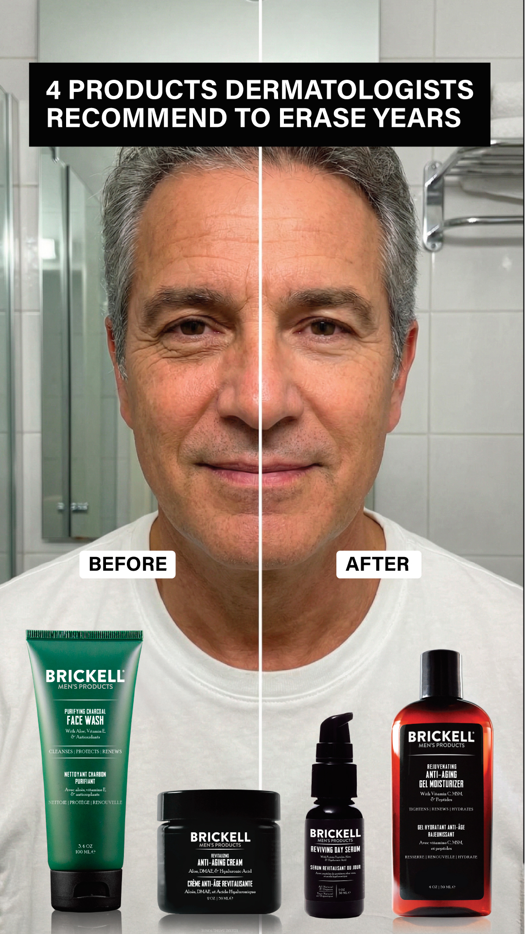 Brickell Men's Products Facebook ad