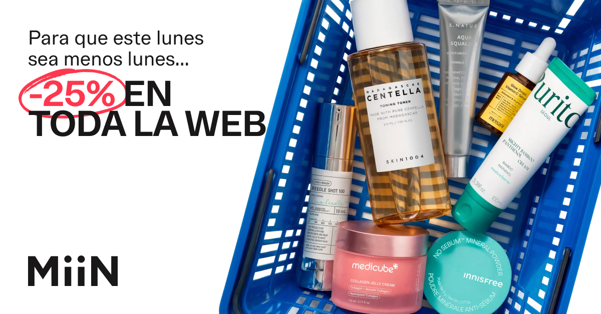 MiiN Korean Cosmetics Facebook ad