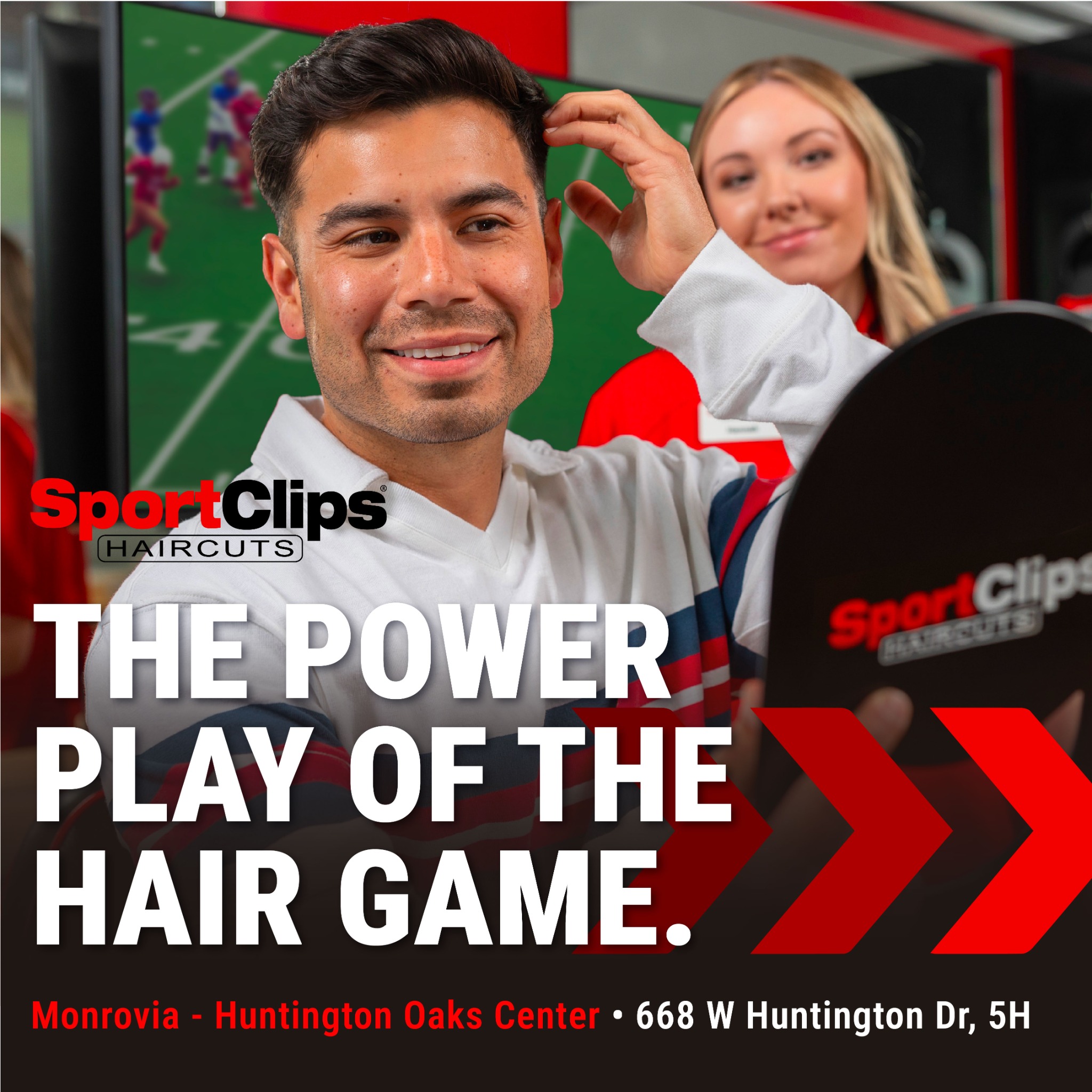 Sport Clips Haircuts Facebook ad